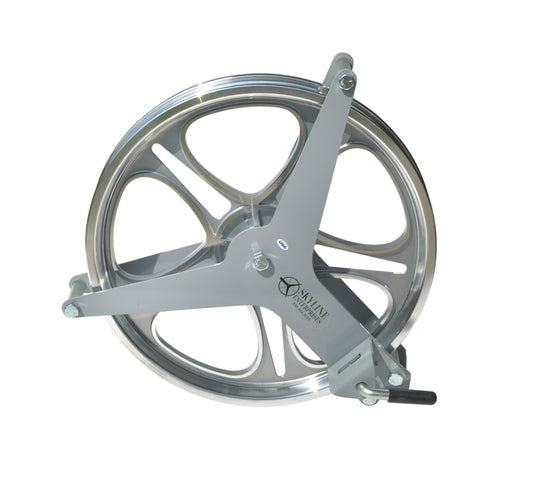 12 inch single pulley with lock