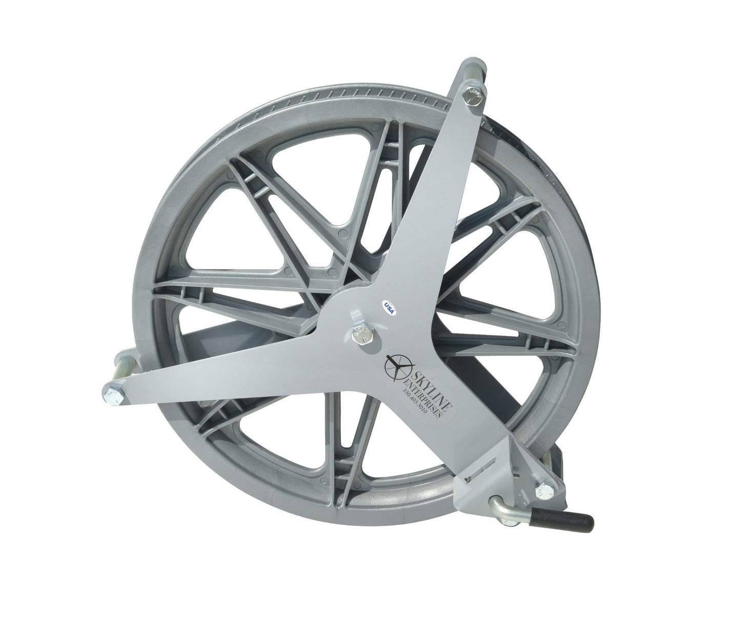 12 inch single pulley with lock