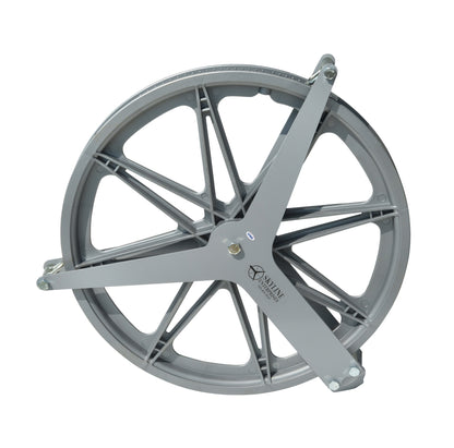 16 inch single pulley with cable guides