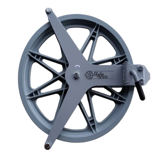 12 inch single pulley with lock