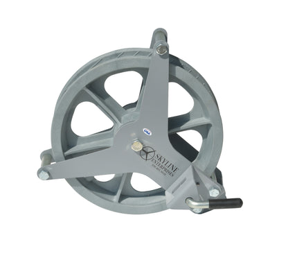 8 inch single pulley with lock