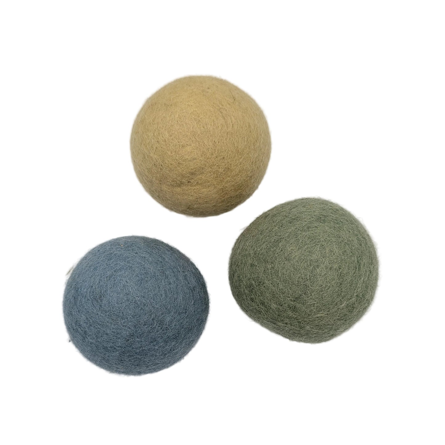 Organic Hand-Felted Dryer Balls