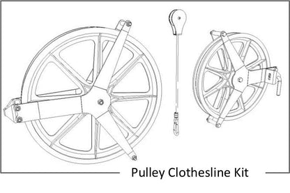 Pulley Clothesline Kit (8 inch)