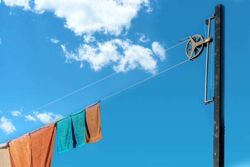 Pulley Clotheslines, Make Hanging Laundry a Breeze