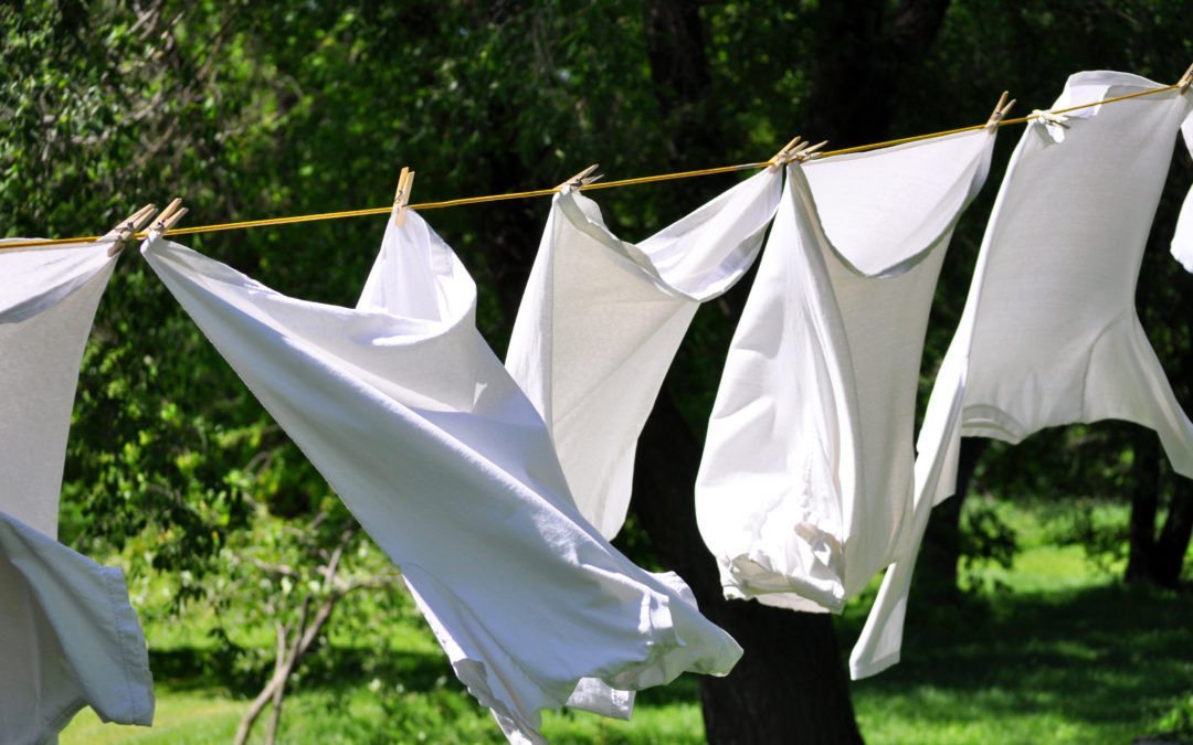 DIY Clothesline, Dry Clothes Outdoors